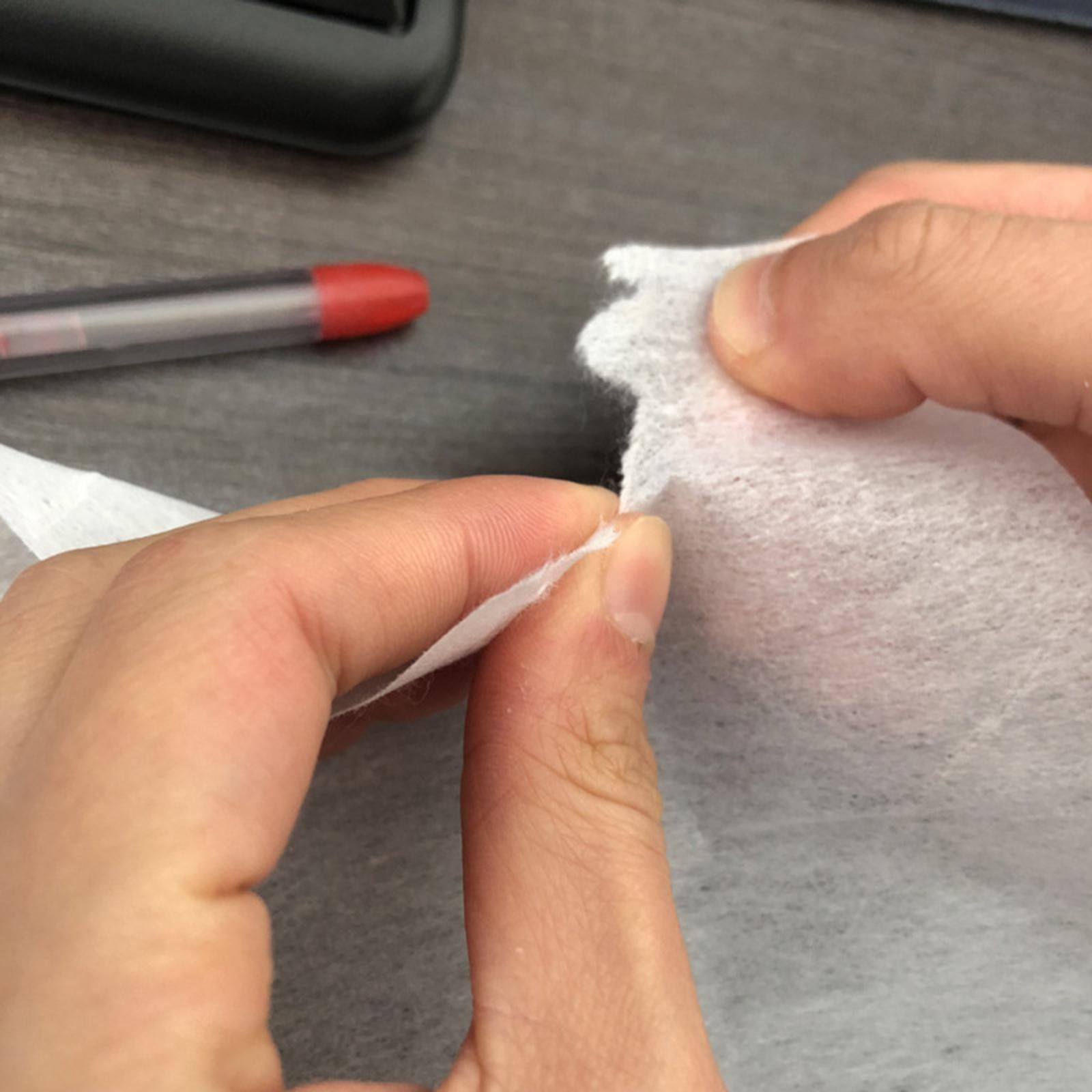 Tear Away Embroidery Stabilizer 25cm 30Yards Medium Weight for Hand Sewing