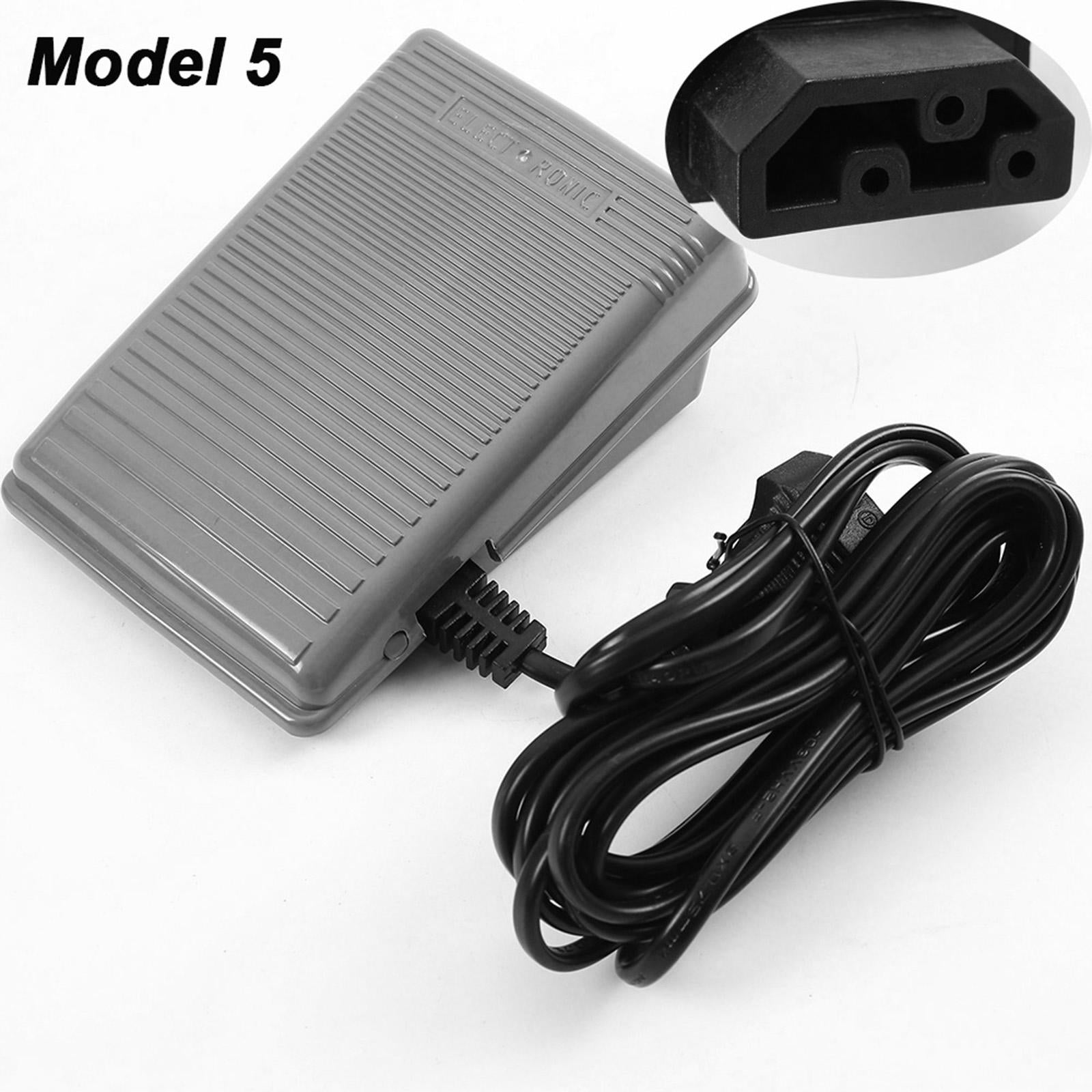 Household Sewing Machine Crafts Foot Switch Foot Control Pedal with Cable