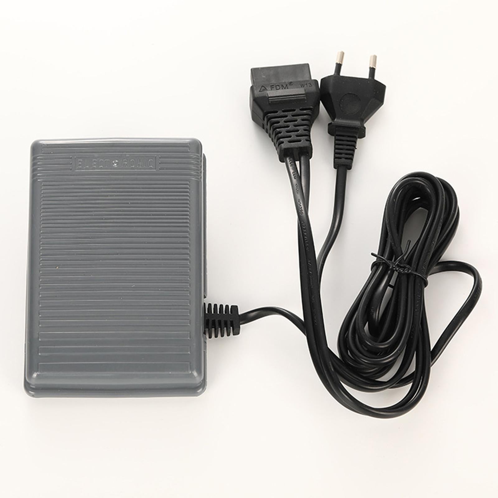 Speed Adjustor Sewing Machine Parts Powercord Foot Pedal Controller Switch