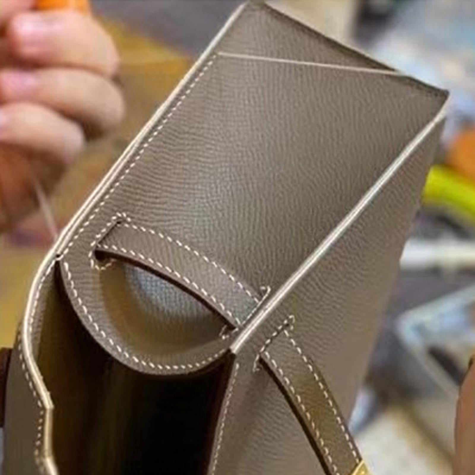 Super Mini Kelly Bag Template Leather Pattern for Making Making Supplies DIY