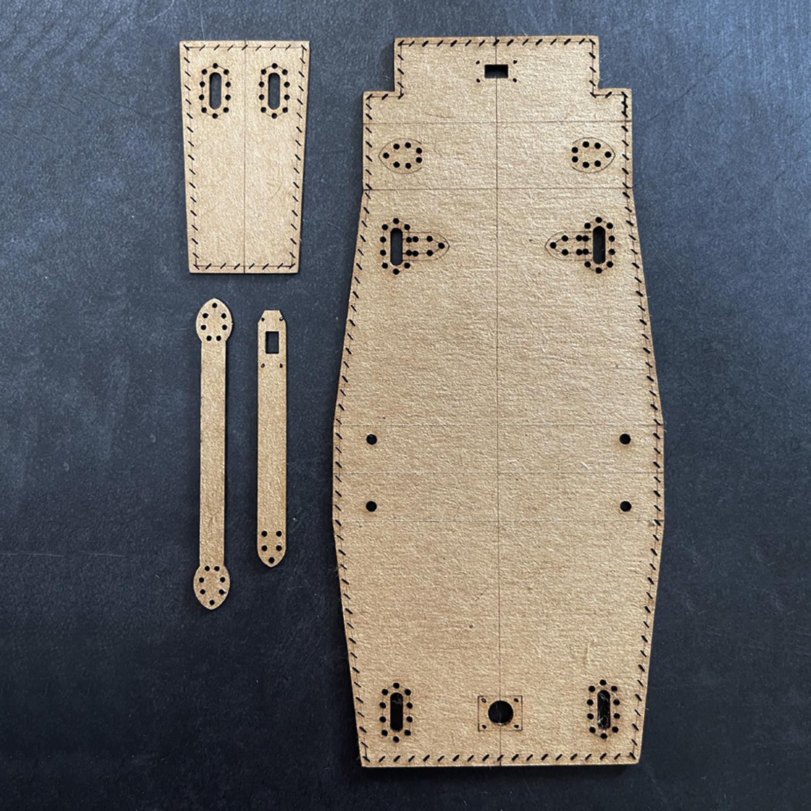 Super Mini Kelly Bag Template Leather Pattern for Making Making Supplies DIY