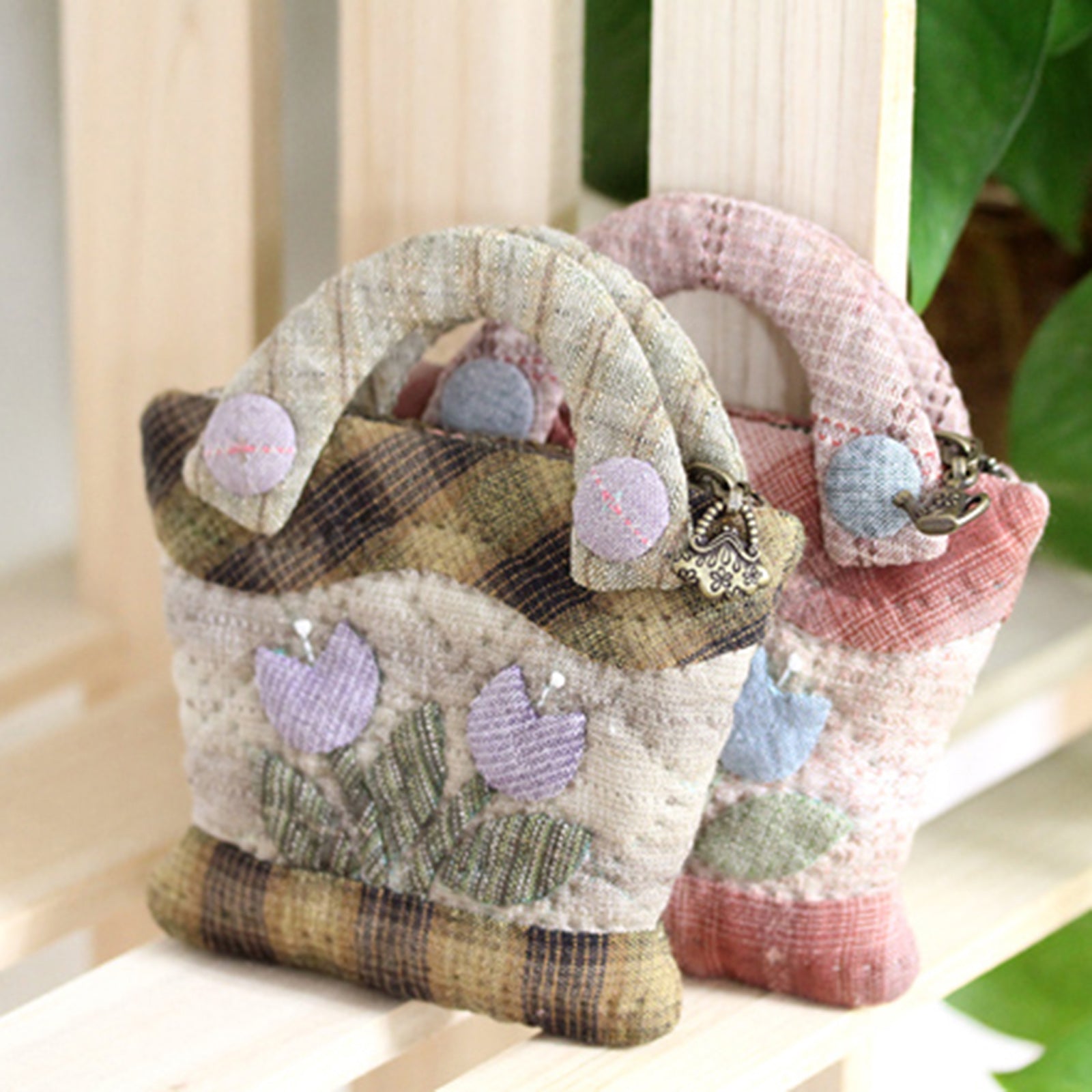 Patchwork Bag Template DIY Craft Tool Stencil Handmade Clear Acrylic 25x15cm