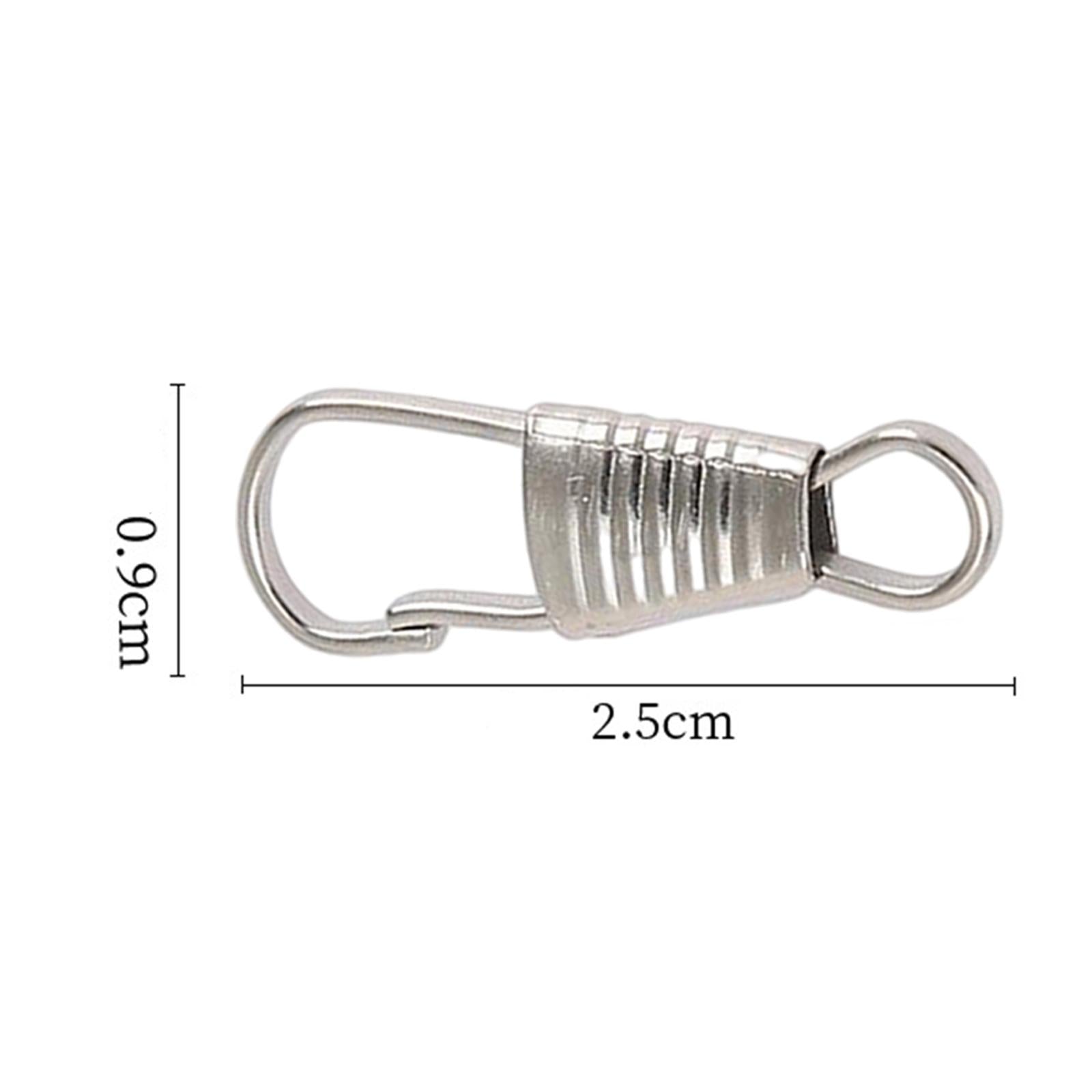 20 Pieces Zipper Pull Detachable Zipper Puller for Coat Boots 4 Colors Clip Silver