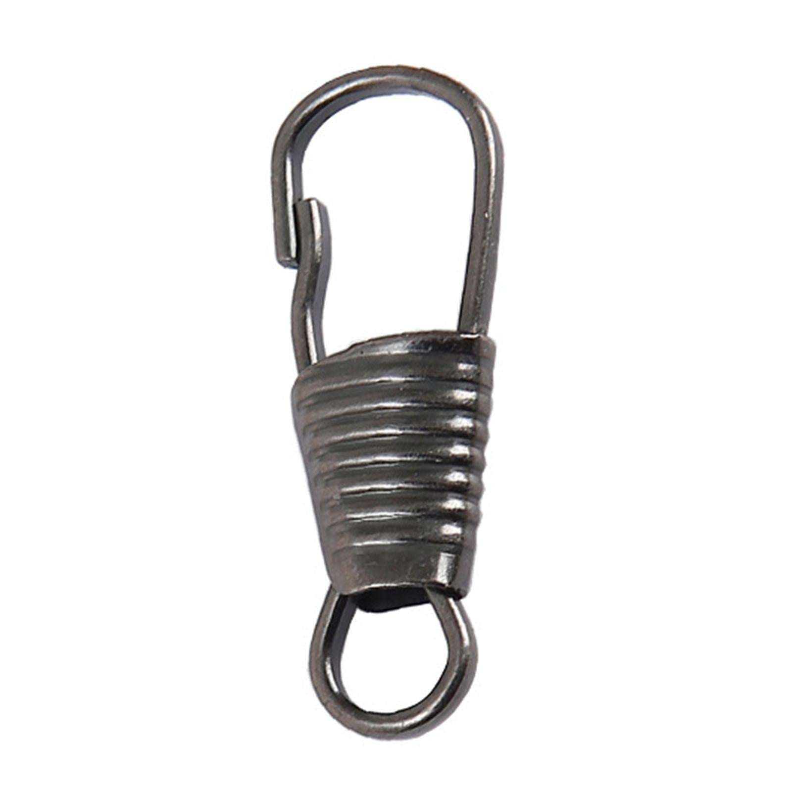 20 Pieces Zipper Pull Detachable Zipper Puller for Coat Boots 4 Colors Clip Dark Silver