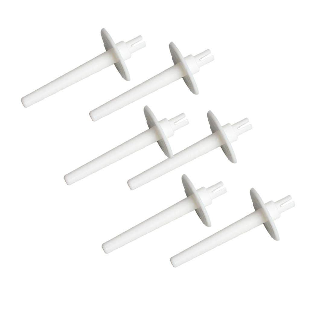 6x Solid Sewing Machine Spool Pins Spare Bobbin 2.4x5.6cm Stand Holder