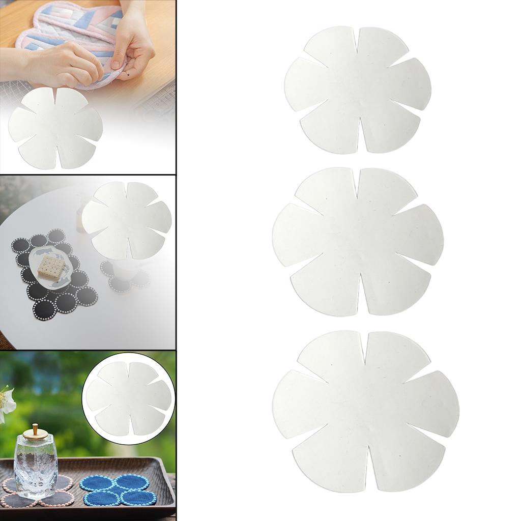 Bowl Cozy Template Hot Bowl Holder DIY Craft Tool Sewing Pattern Stencil Cut S