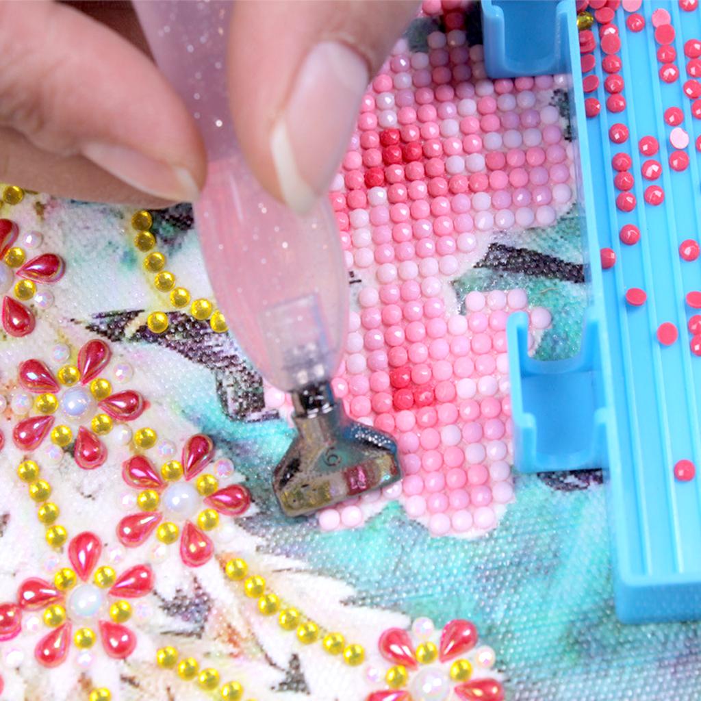 Drill Pen Heads Metal Tip 5D Painting TIP Multi Placer Kit for Replacement Gold