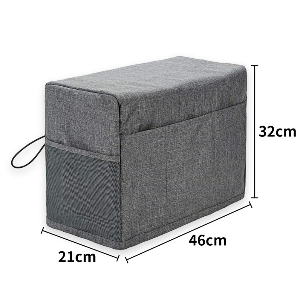 Dust Cover for Sewing Machine with Pockets for Most Domestic Sewing Machines