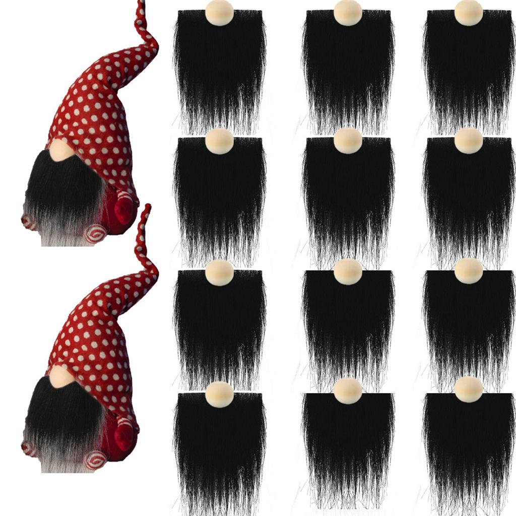 Faux Fur Fabric Gnome Beard Costume Fur Fabric Patches DIY Decoration Craft