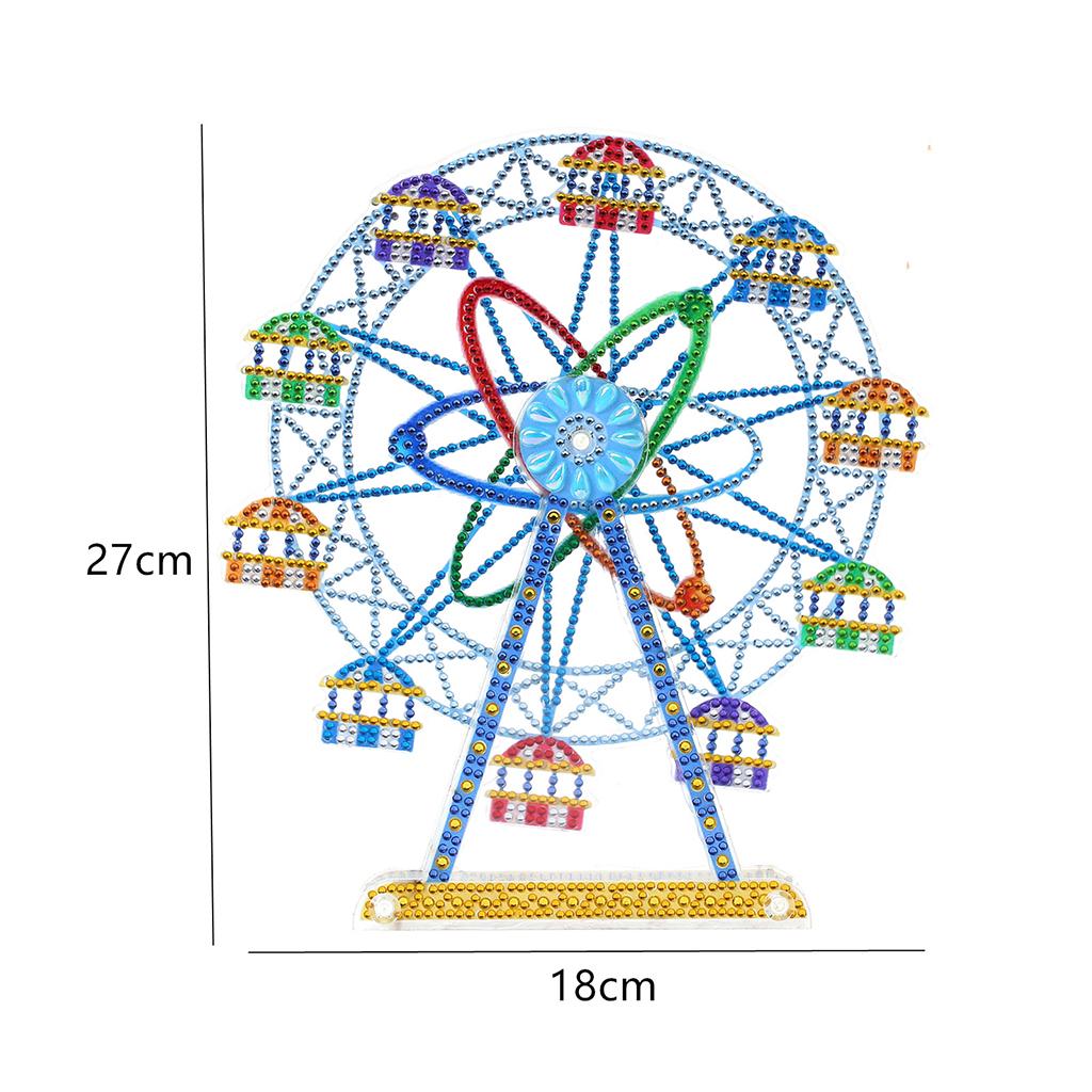 Ornaments Painting by Numbers Kit Diamond Painting Decorations Home Decor Sky Wheel