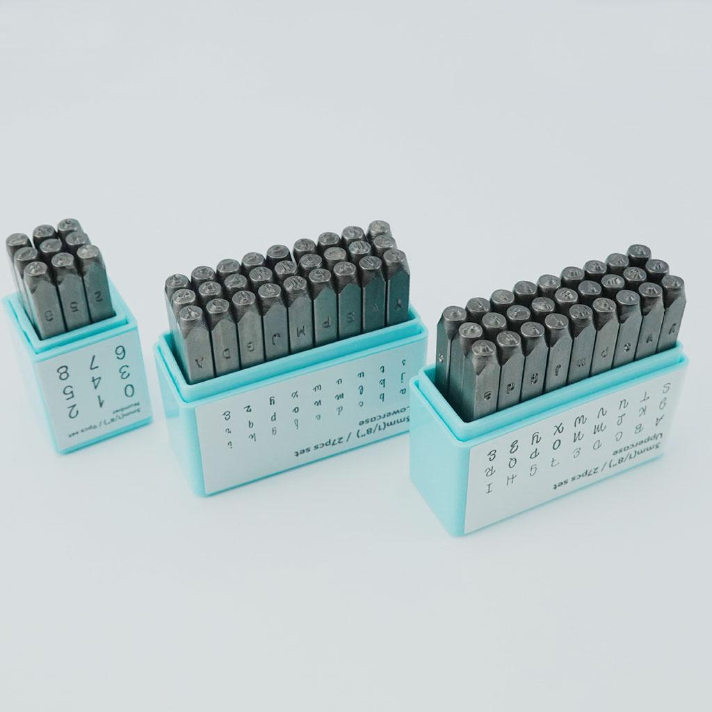 Metal Leather Stamping Kit for Jewelry Making Imprinting Numbers Stamp Punch