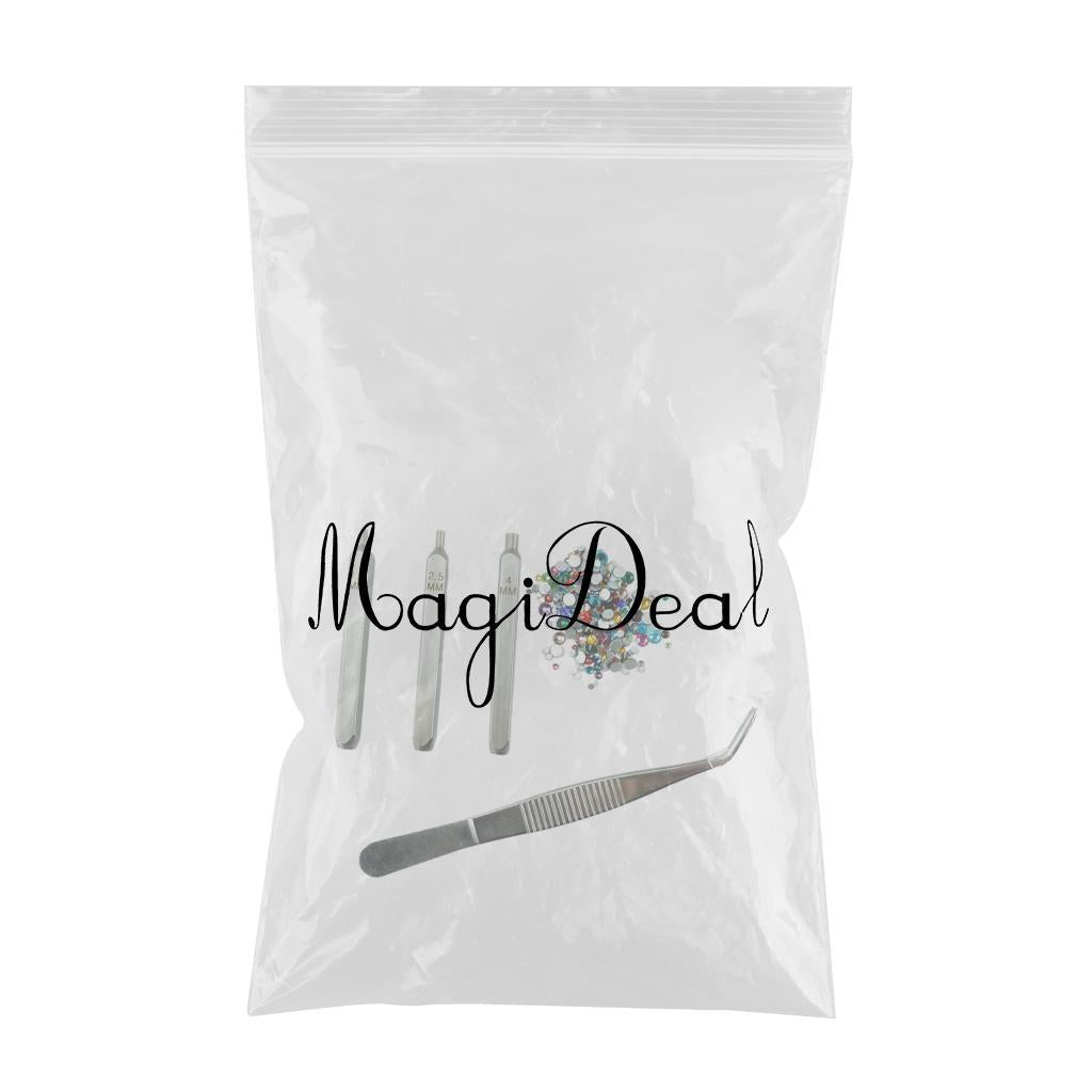 Crystal Setter Kit Assorted Crystals Hand Stamping Jewelry Embellishments