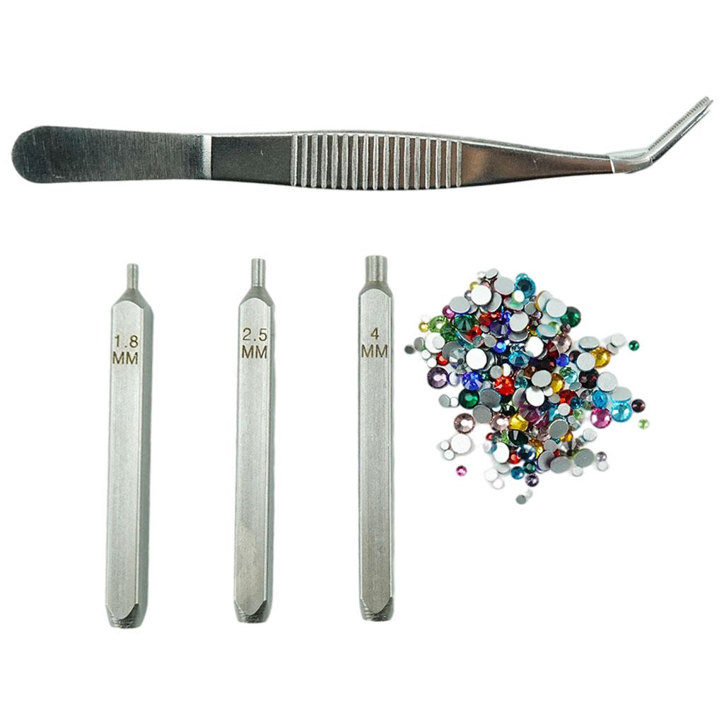 Crystal Setter Kit Assorted Crystals Hand Stamping Jewelry Embellishments