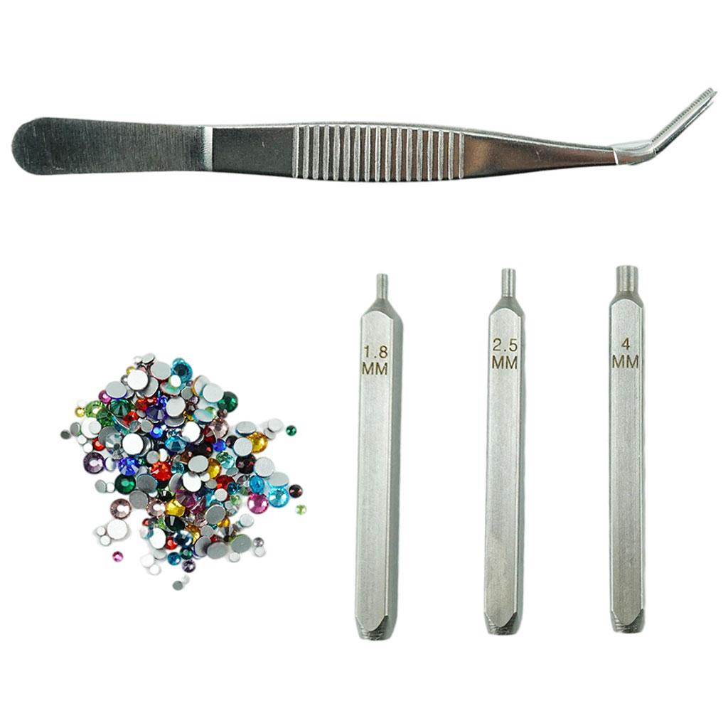 Crystal Setter Kit Assorted Crystals Hand Stamping Jewelry Embellishments