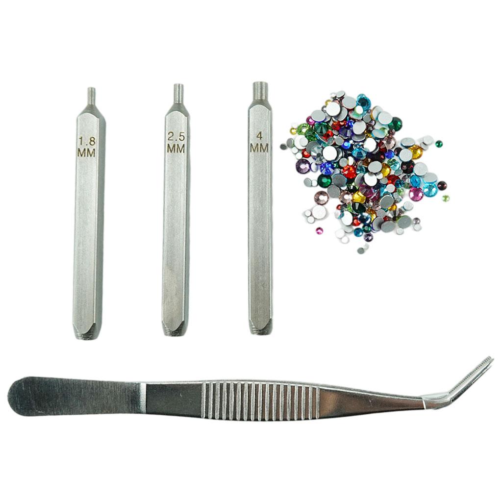 Crystal Setter Kit Assorted Crystals Hand Stamping Jewelry Embellishments