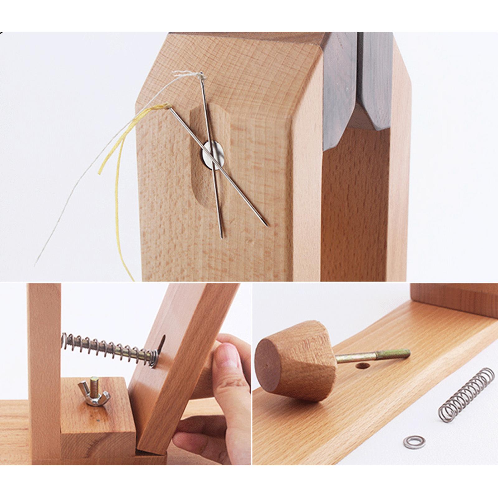 Wood Leather Pony Horse Clamp Stitching Tools DIY Table Lacing Sewing Craft