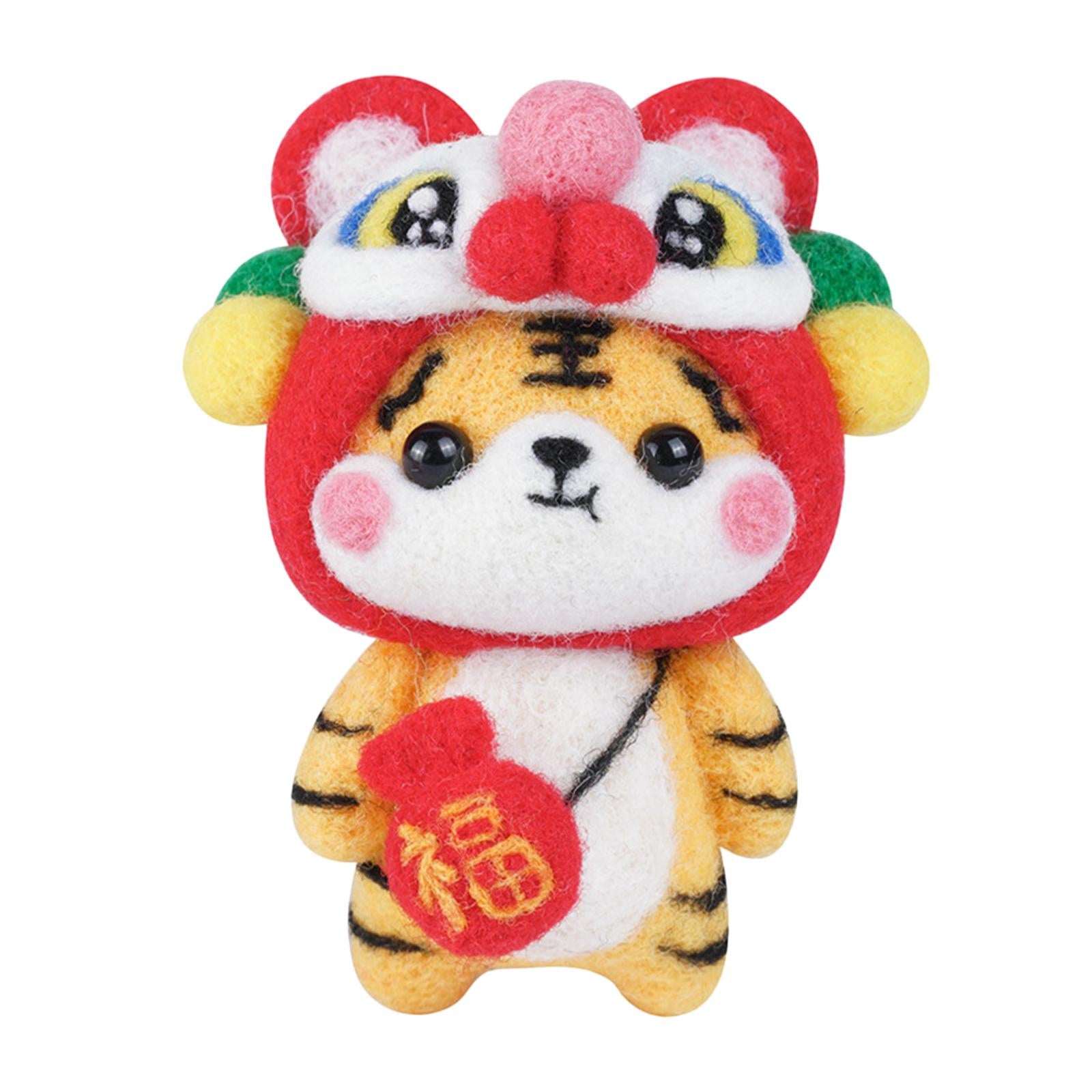 Needle Felting Kit Felt Work Tools Beginner Supplies Foam Pad Wool Roving