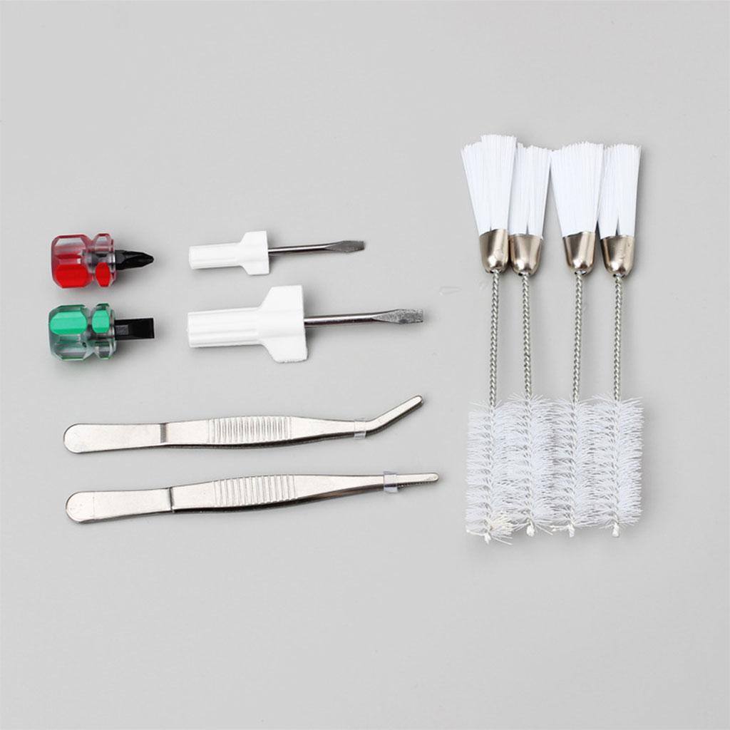 Sewing Machine Cleaning Kit Tweezers Screwdriver Household Repairing Tools