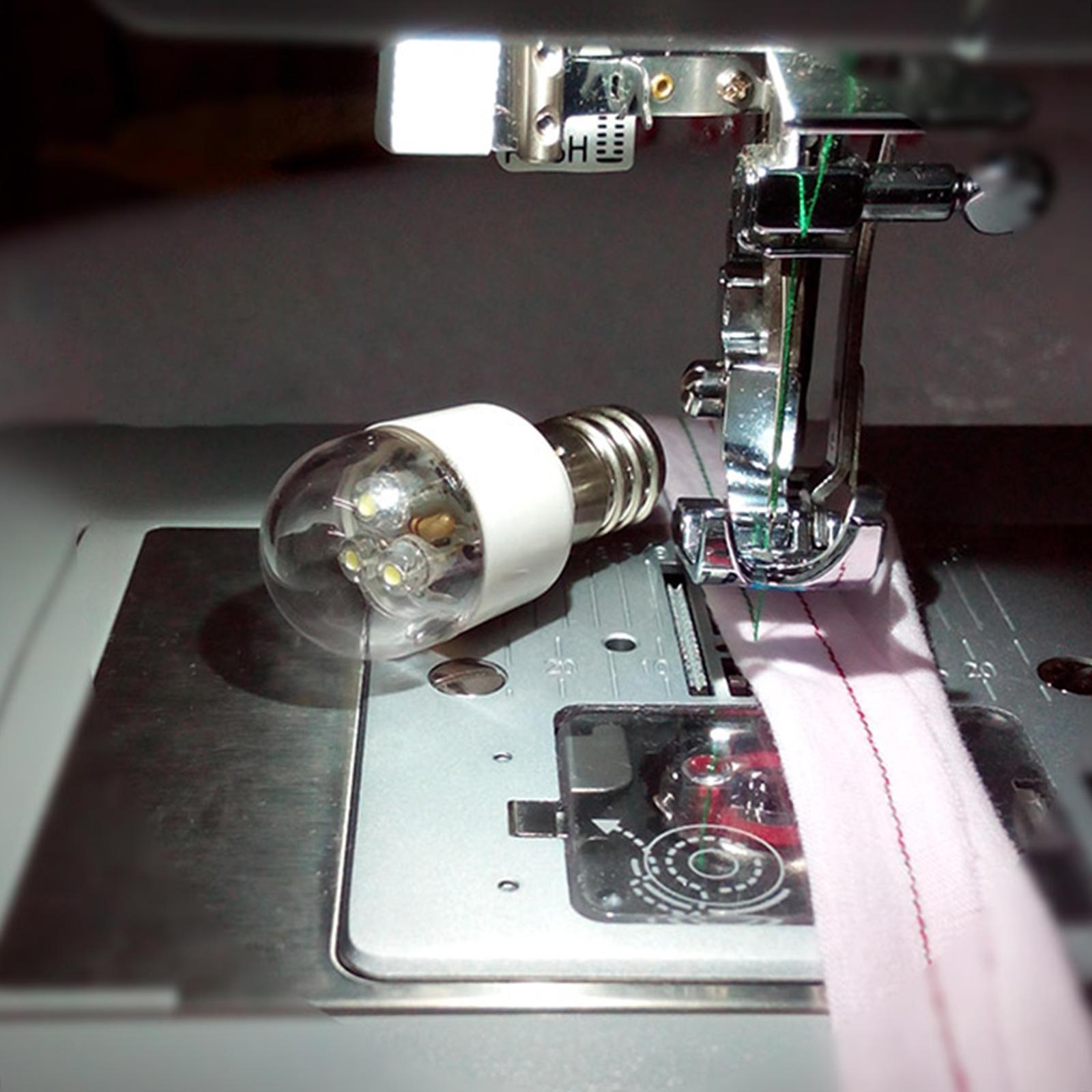 2Pcs Universal Sewing Machine LED Light Bulb E14 BA15D Screw in Type 220V