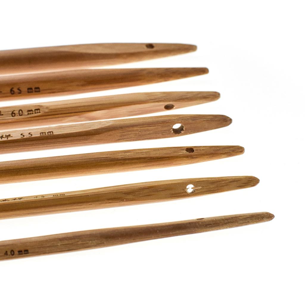 7x Extra Long Crochet Hooks Knit Yarn Needles Accessories for Sewing Weaving