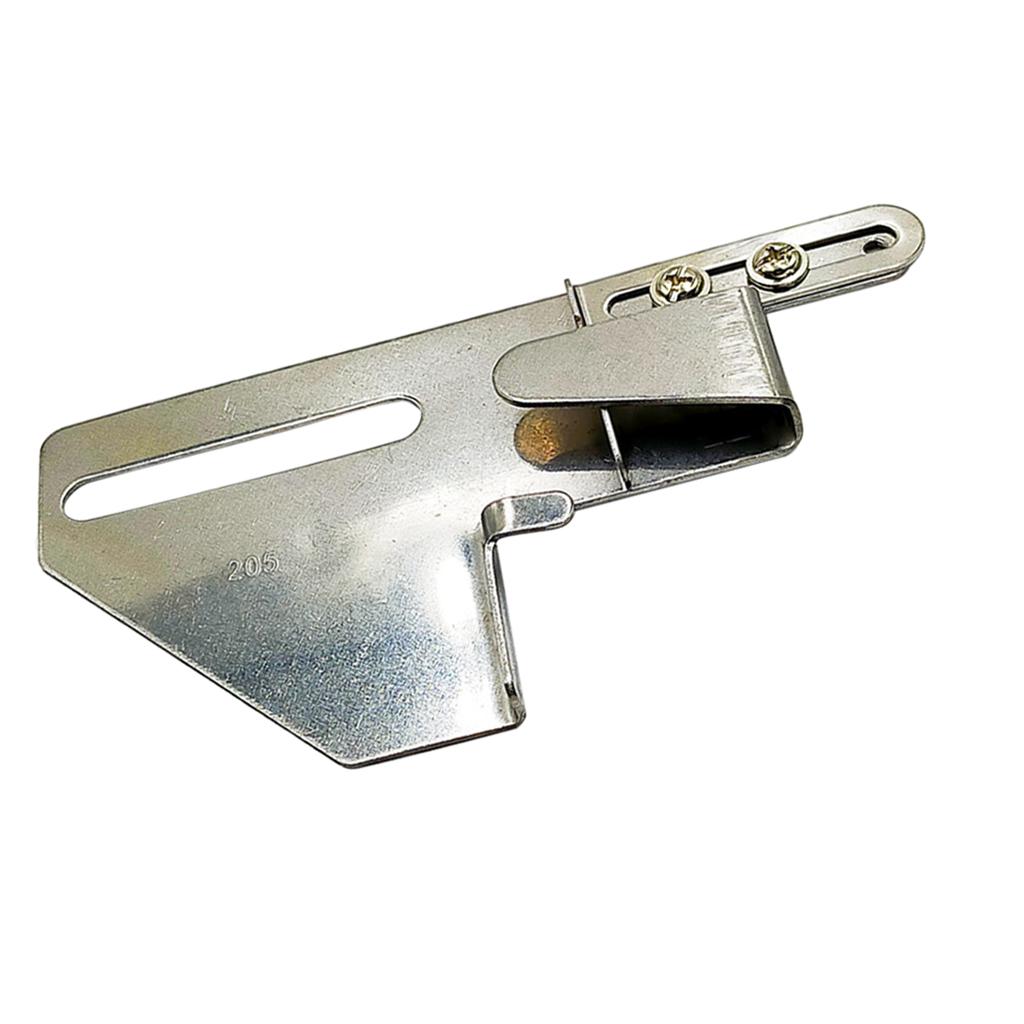 Adjustable Cloth Guide Fit 2/3 Needle Cover Stitch Machine Durable Metal