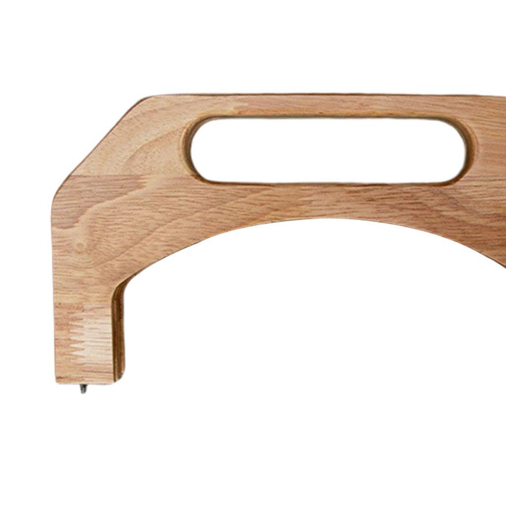 Wooden Handbag Bag Handle Replacement Handcrafted Accessories  23x12cm
