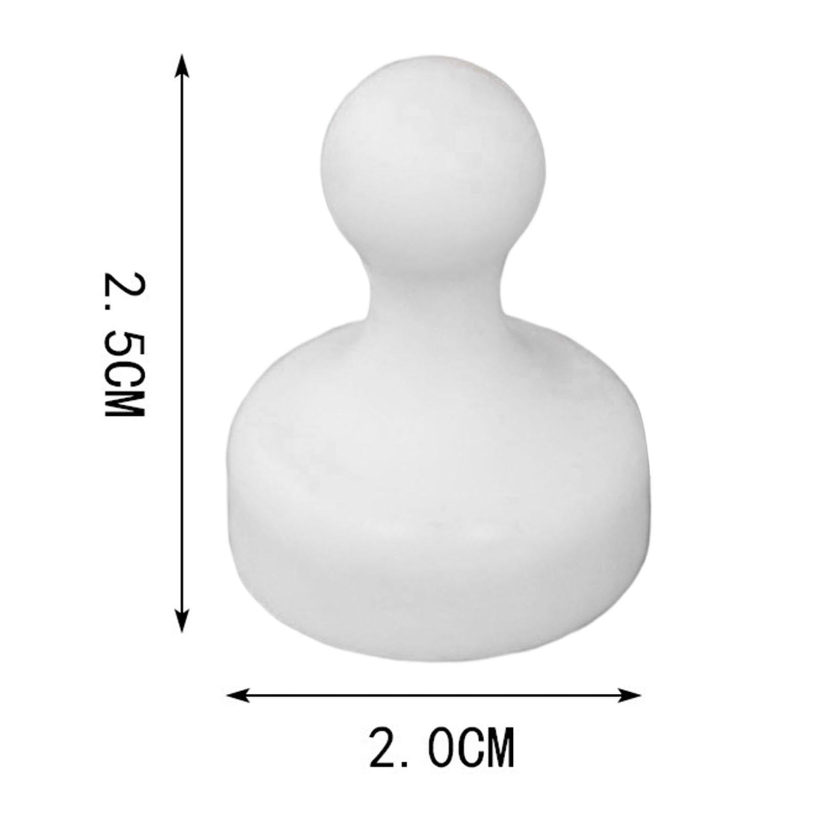 6x Stamp Shape Diamond Painting Magnet Cover Holder Magnetic Supplies White
