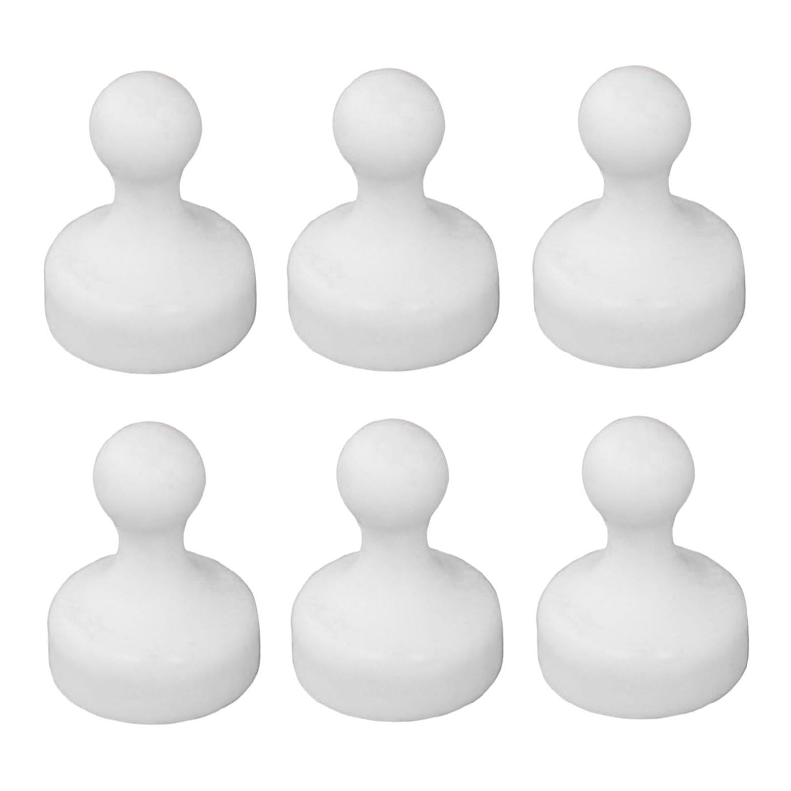 6x Stamp Shape Diamond Painting Magnet Cover Holder Magnetic Supplies White