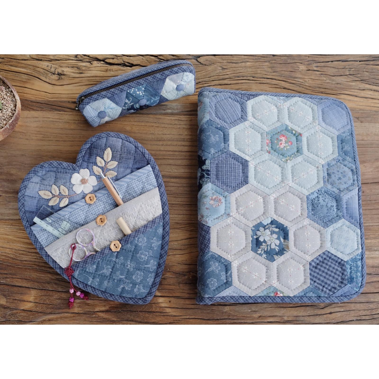 3pcs Coffee Cup Storage Bag Quilting Template Patchwork Cutting Ruler DIY L