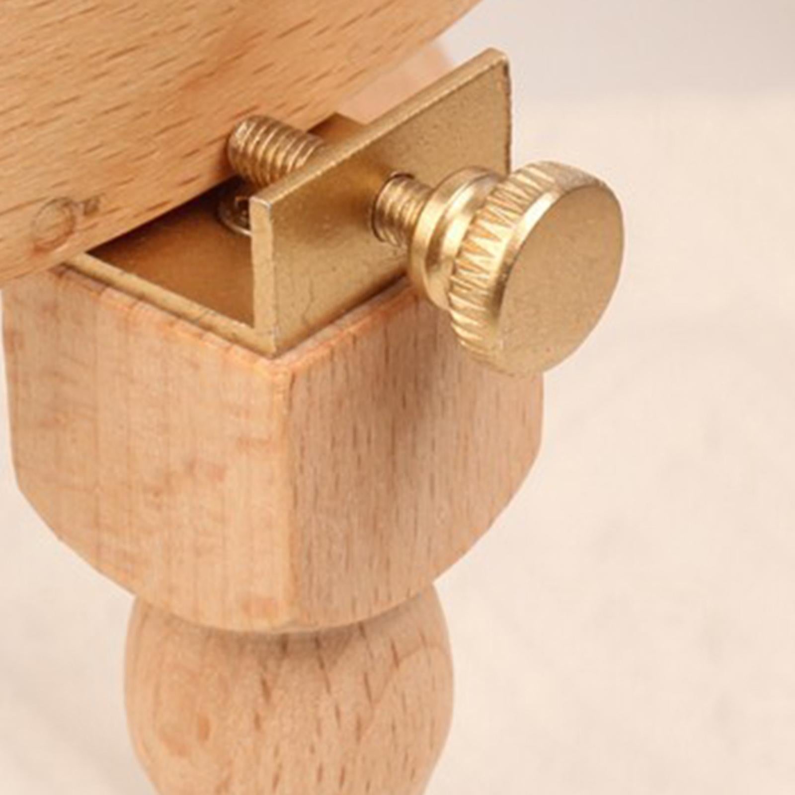 4pcs Wood Embroidery Hoop Legs Heightening Replacement Legs for Sewing Tool