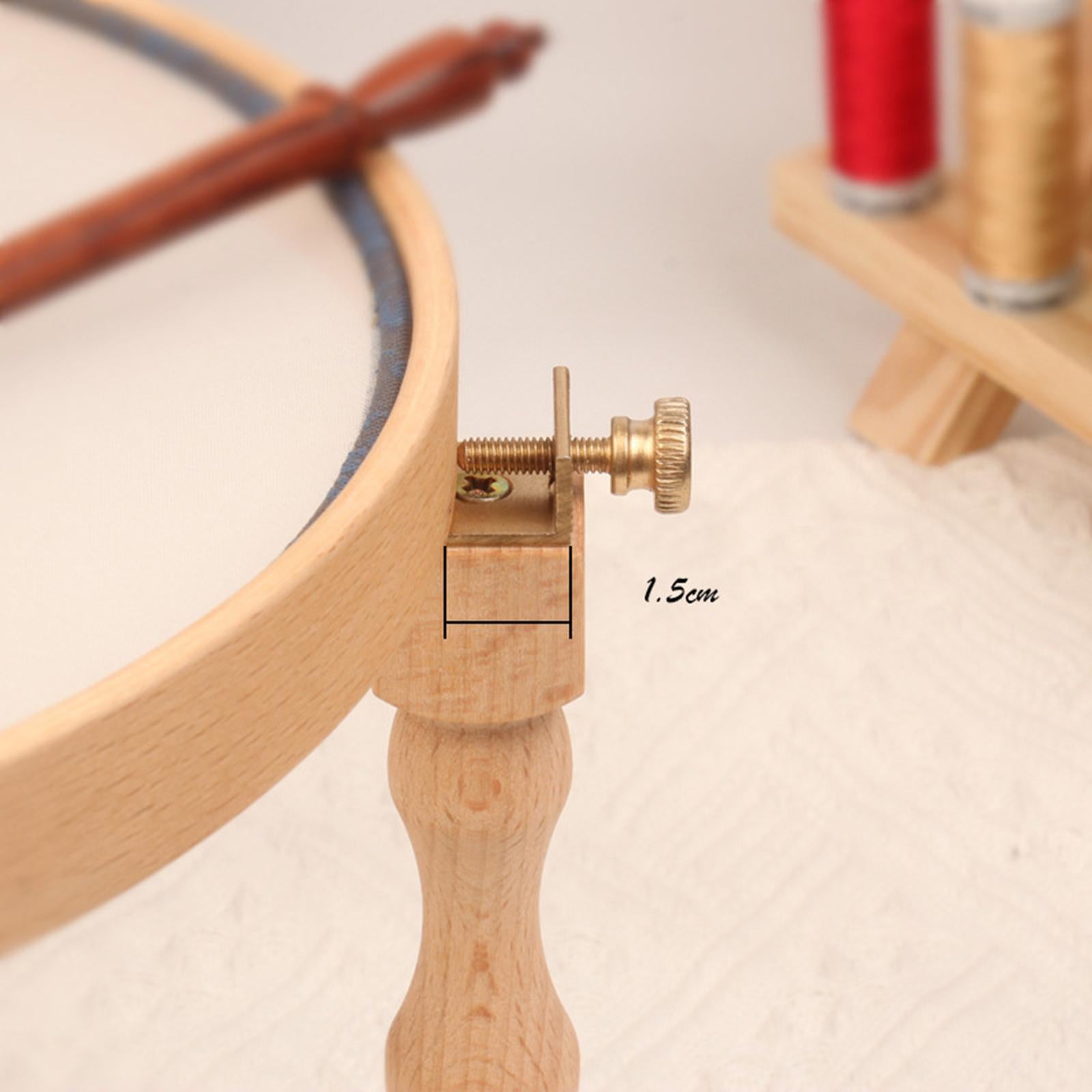 4pcs Wood Embroidery Hoop Legs Heightening Replacement Legs for Sewing Tool