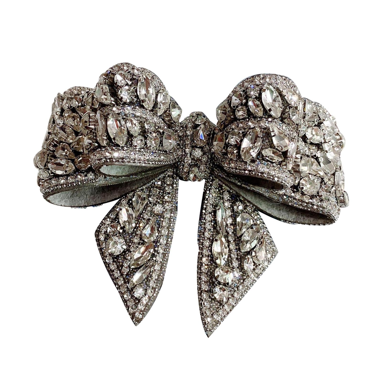 Women Butterfly Rhinestones Decorative Shoes Jewelry Charm Decor Accessory