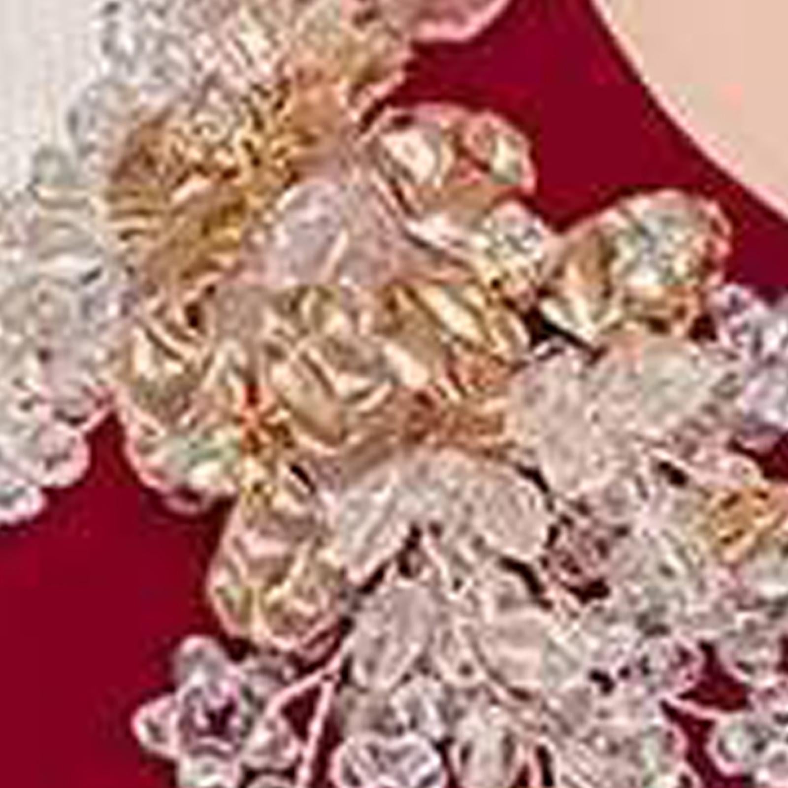 Exquisite Shoe Charm Rhinestone Shoe Flower for Women Lady Bridal High Heels
