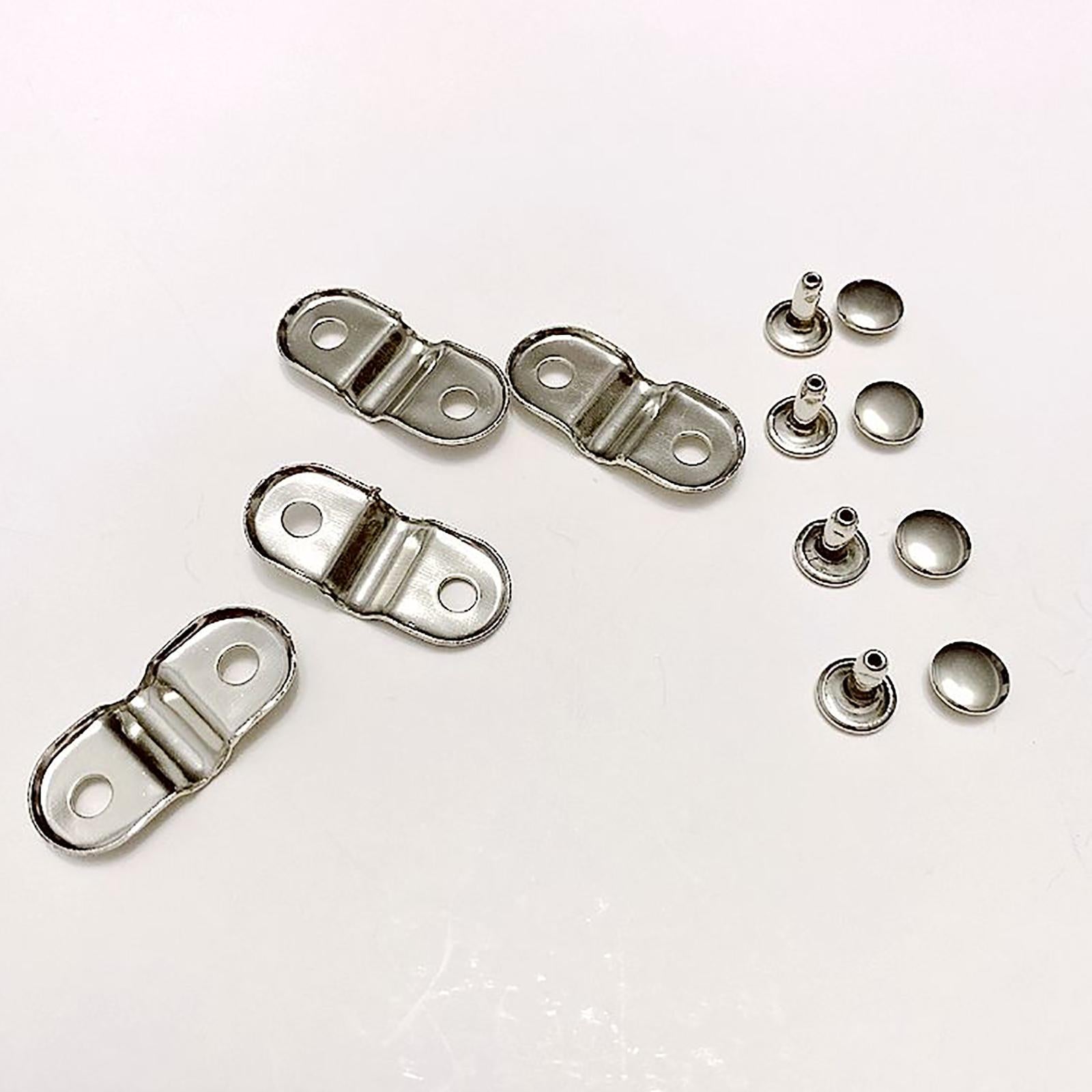 50Pcs Rivet Studs Hanger Hooks for Garment Belt Strap Decorative Accessories