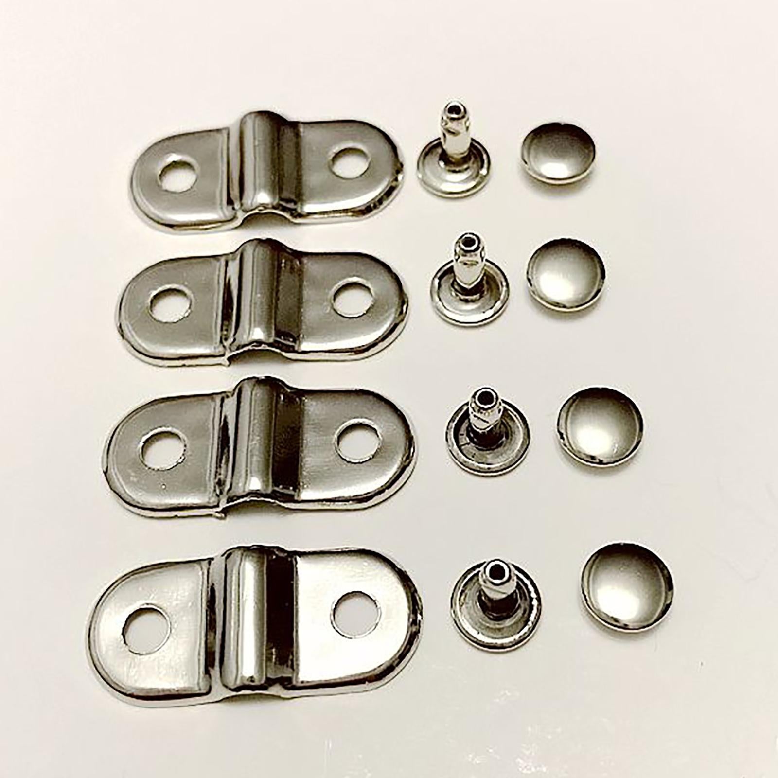 50Pcs Rivet Studs Hanger Hooks for Garment Belt Strap Decorative Accessories