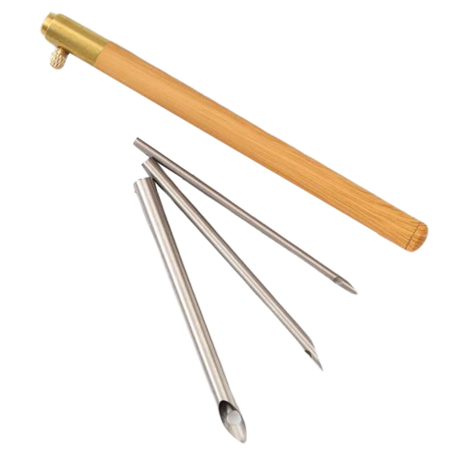 Embroidery Punch Pens Stitchwork Needle Knitting Tools for Embellishment Rug