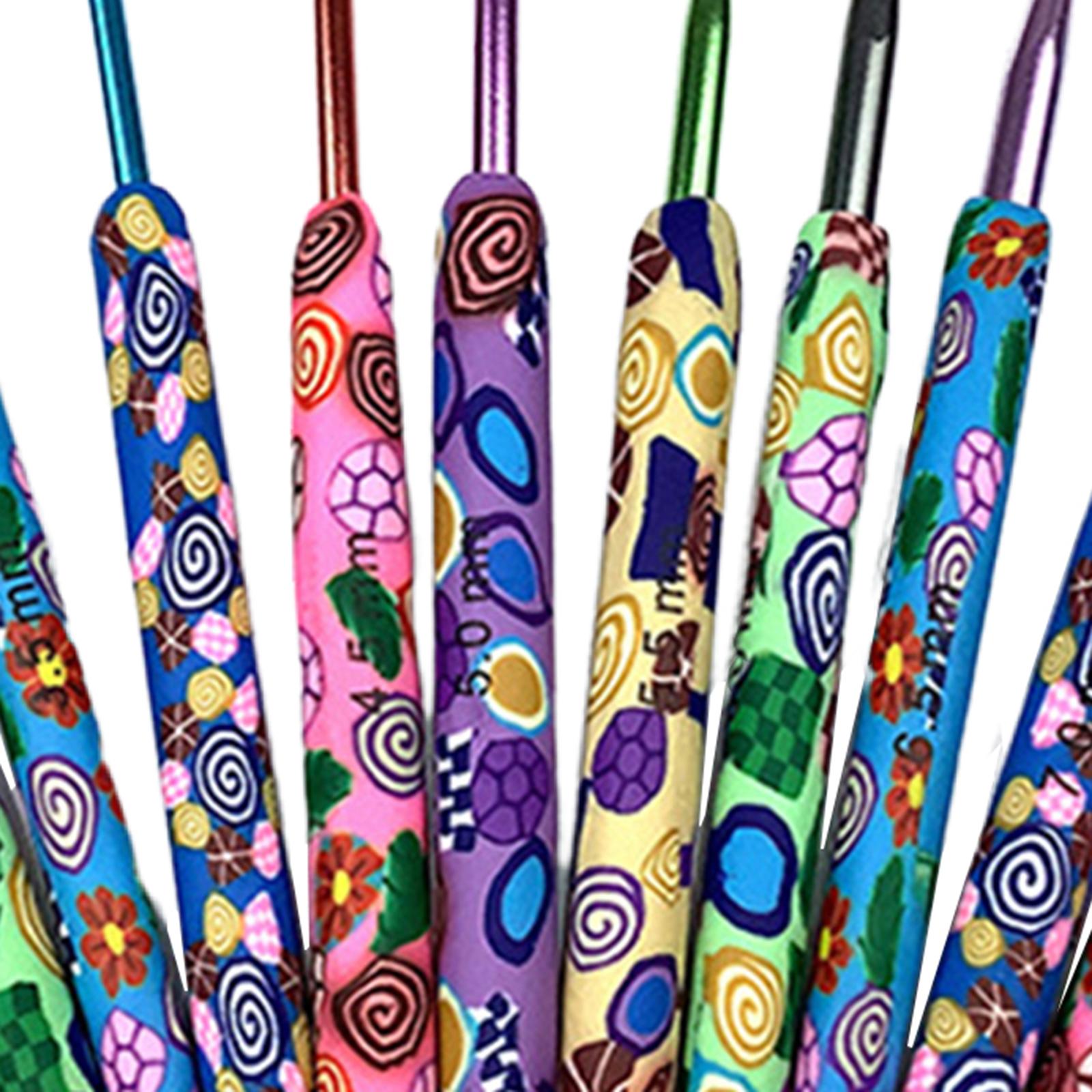 Crochet Hooks Set 12Pieces for Crochet Beginner Experienced Crocheters