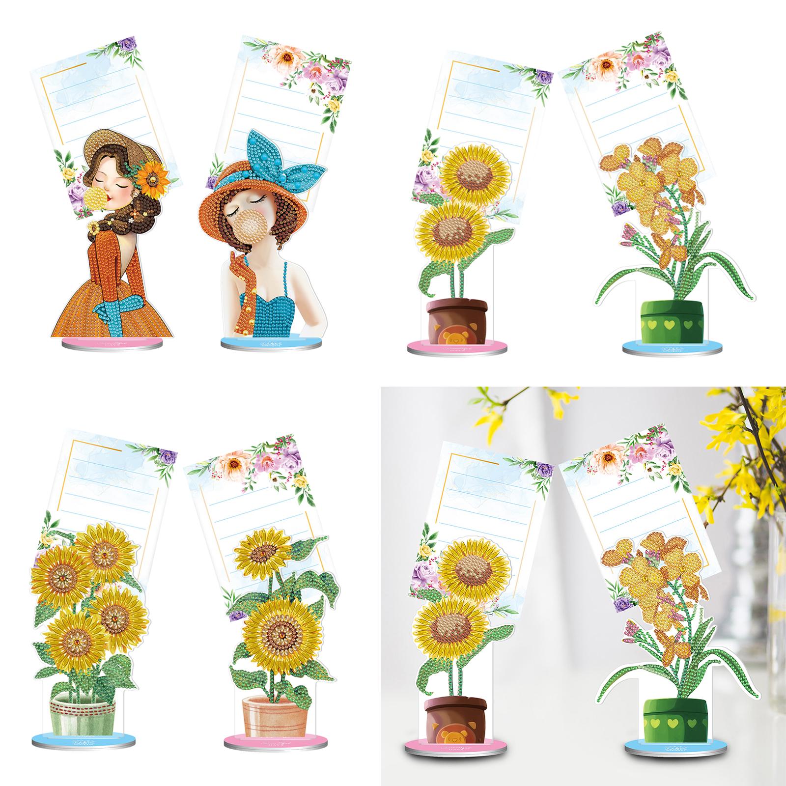 5D DIY Diamond Painting Photo Holder Memo Clip Name Place Card Picture Stand 11x19cm 11.5x19cm