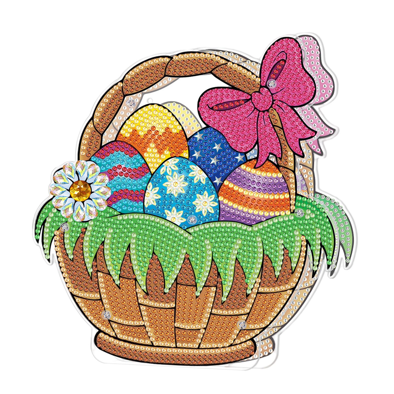 DIY Diamond Painting Easter Rabbit Decoration Handmade Diamond Drawing D