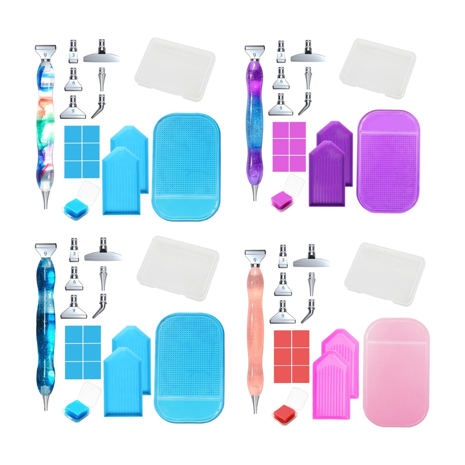 5D Diamond Art Painting Tools Accessories Point Drill Pen Purple Pen