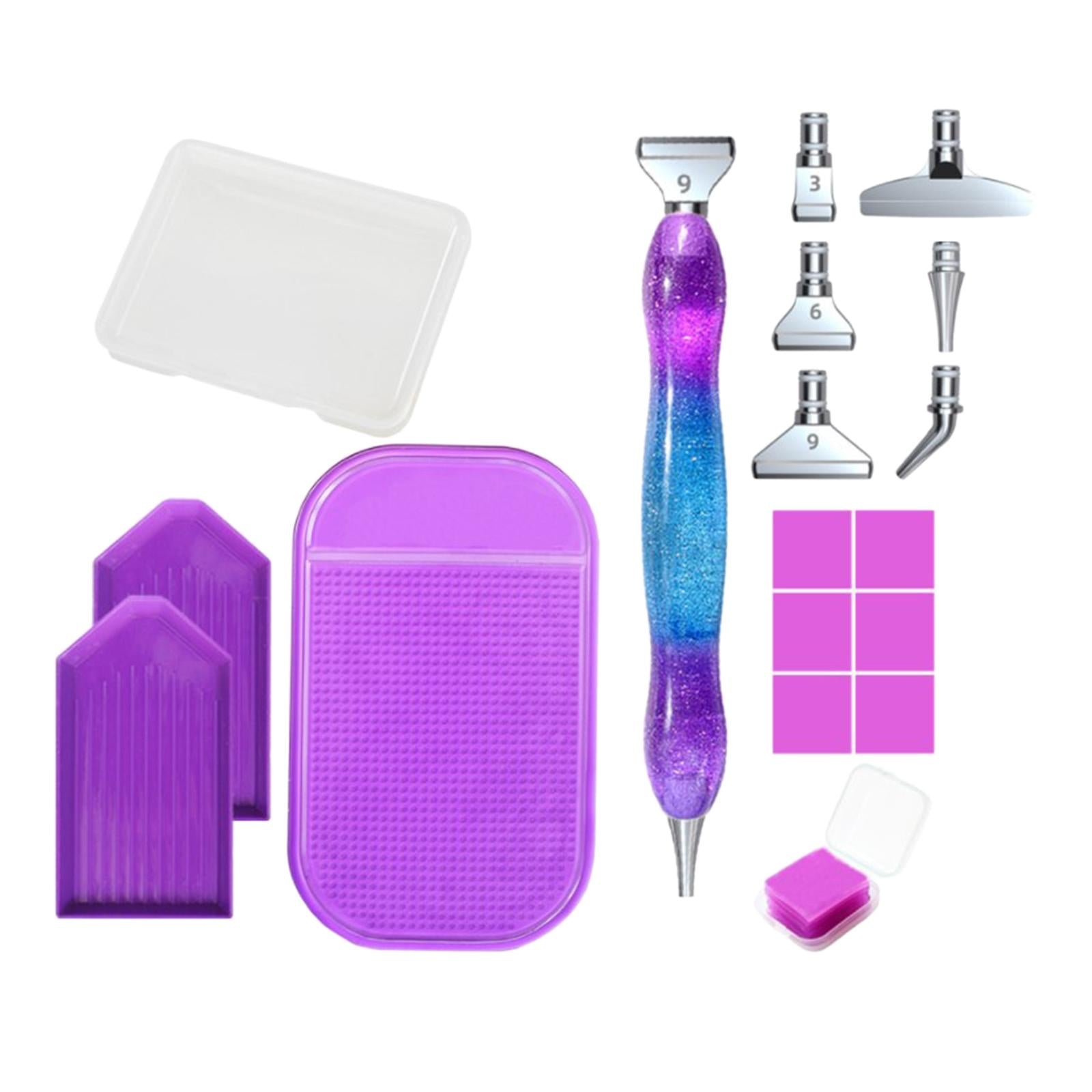 5D Diamond Art Painting Tools Accessories Point Drill Pen Purple Pen
