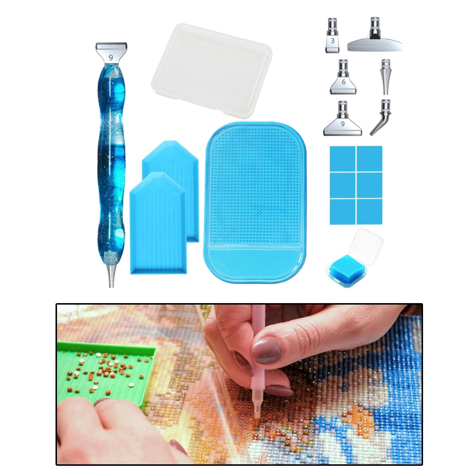 5D Diamond Art Painting Tools Accessories Point Drill Pen Blue Pen