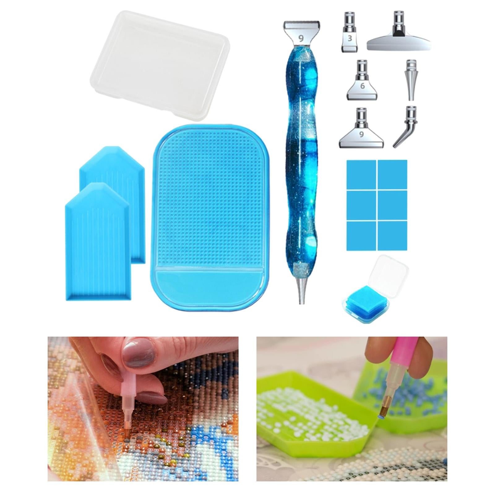 5D Diamond Art Painting Tools Accessories Point Drill Pen Blue Pen