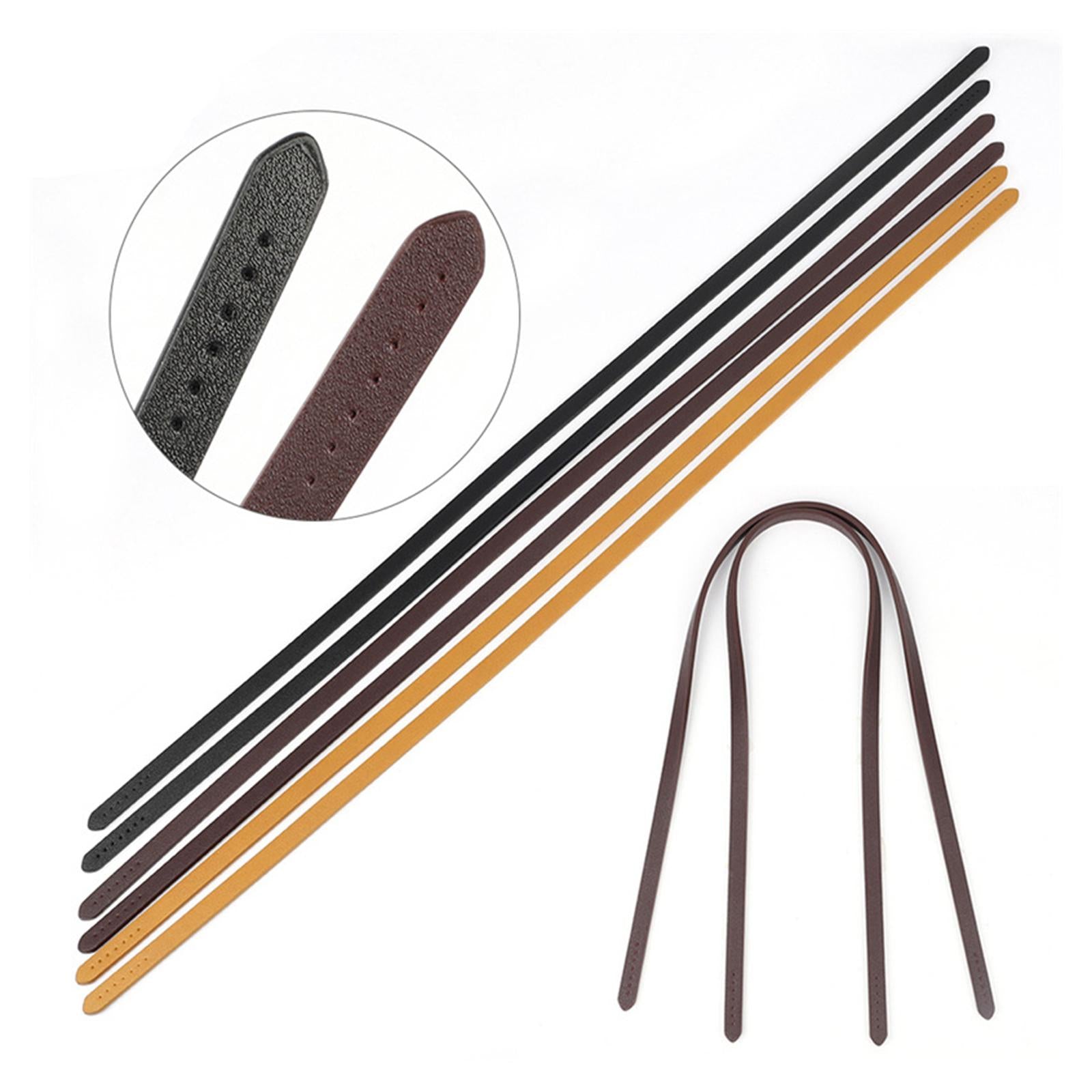 2x Bag Strap Band Accs Making Supplies DIY Replacement Tote Bag Shoulder Bag Brown