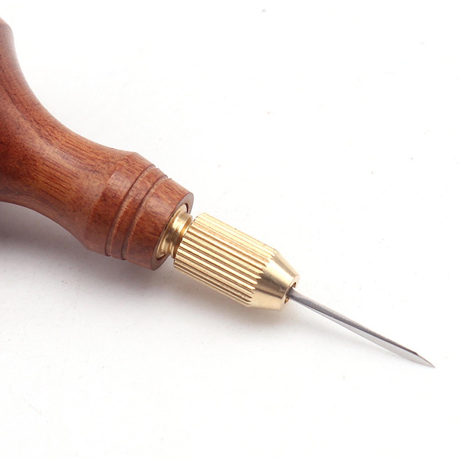 Professional Awl Tool Leathercraft Handmade Shoe and DIY cone