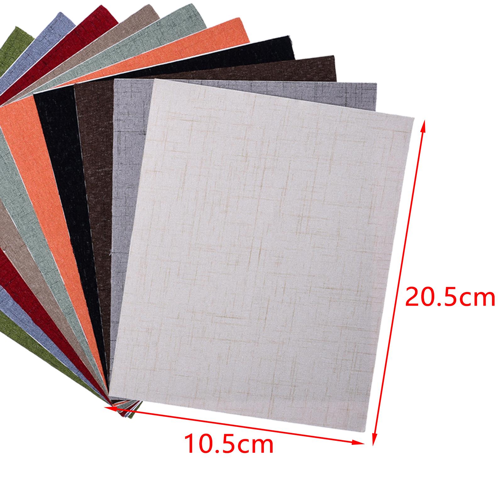 10x Fine Linen Repair Patches Self-Adhesive Sleeping Bag Bags Sofas Tents 10.5x20.5cm