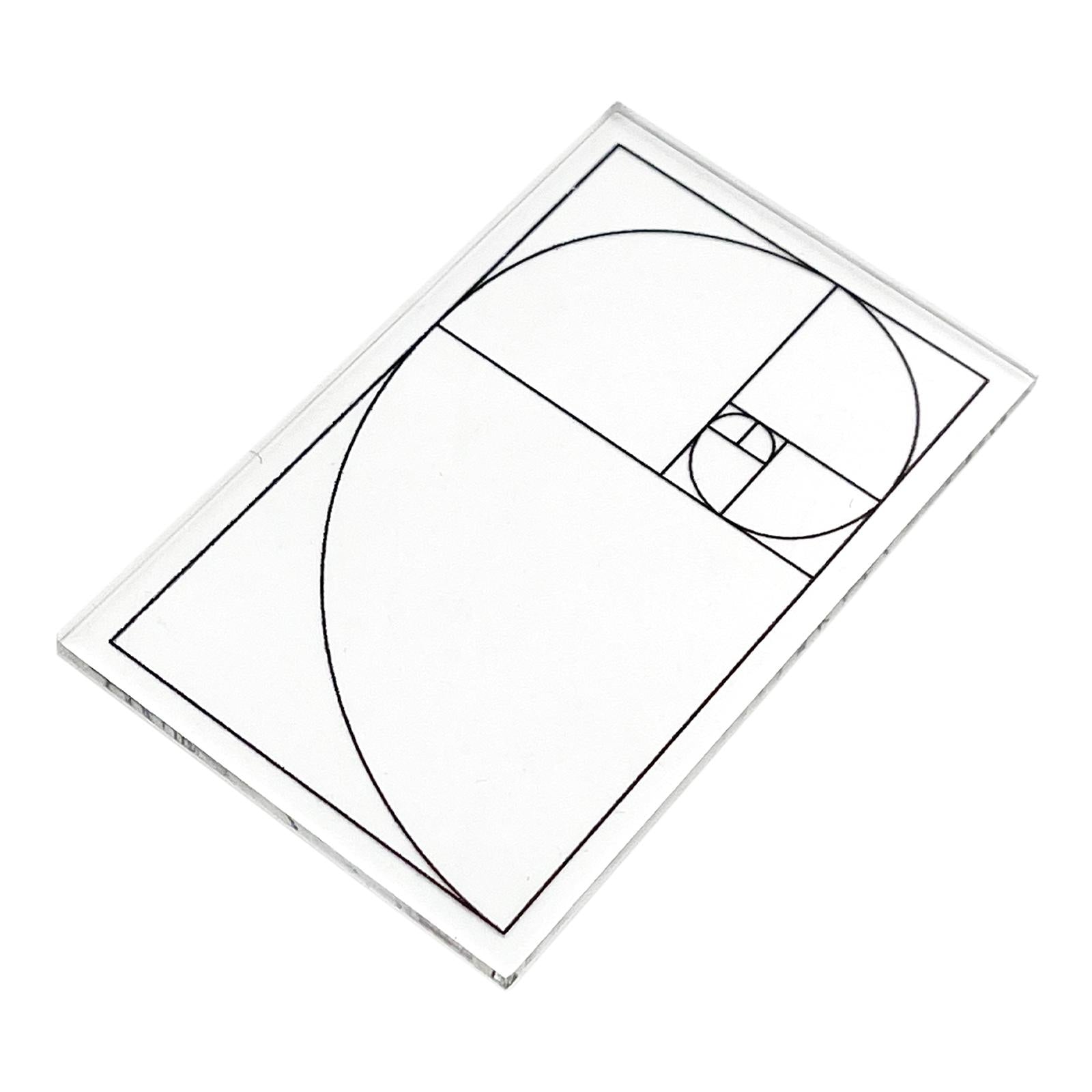 Gold Ratio Ruler DIY Craft Precision Drawing Measuring Template Accessories