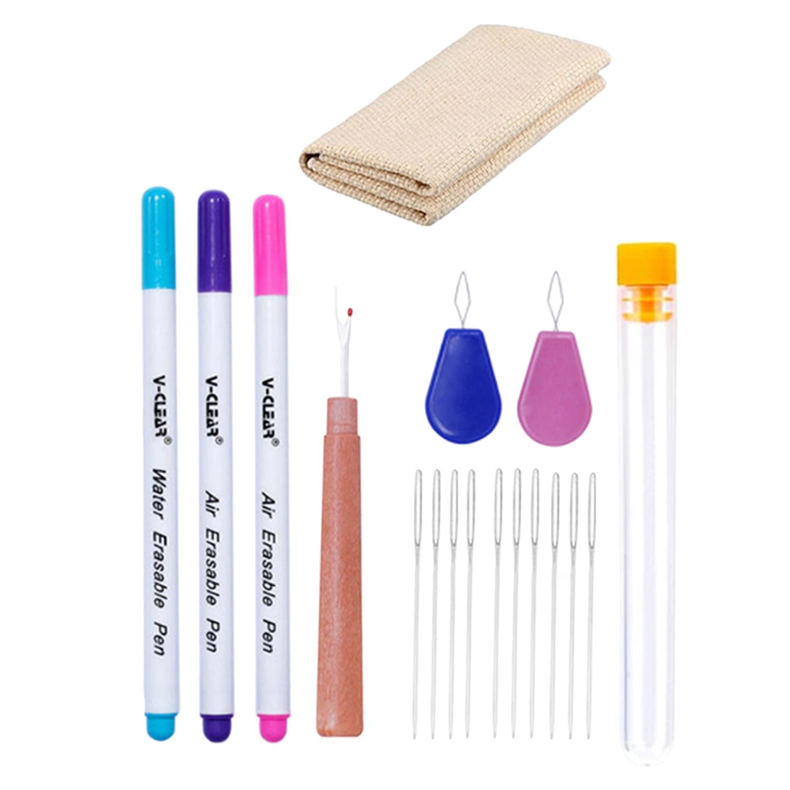 Embroidery Pen Punch Needle Kits Making Crafts Tools  Without scissors