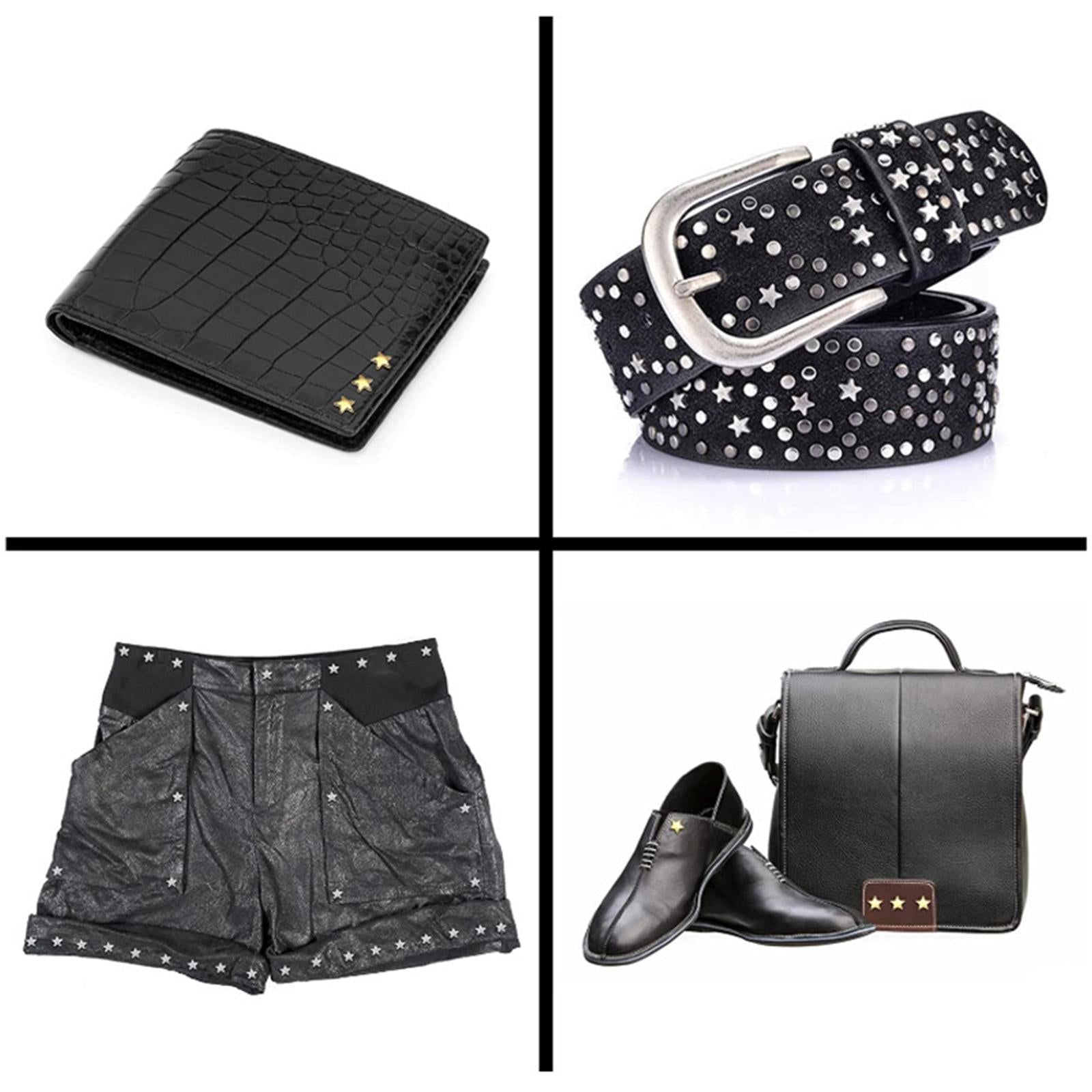 Stud Spike Rivet Craft Bag Leather Craft Accessories DIY Garment Rivets
