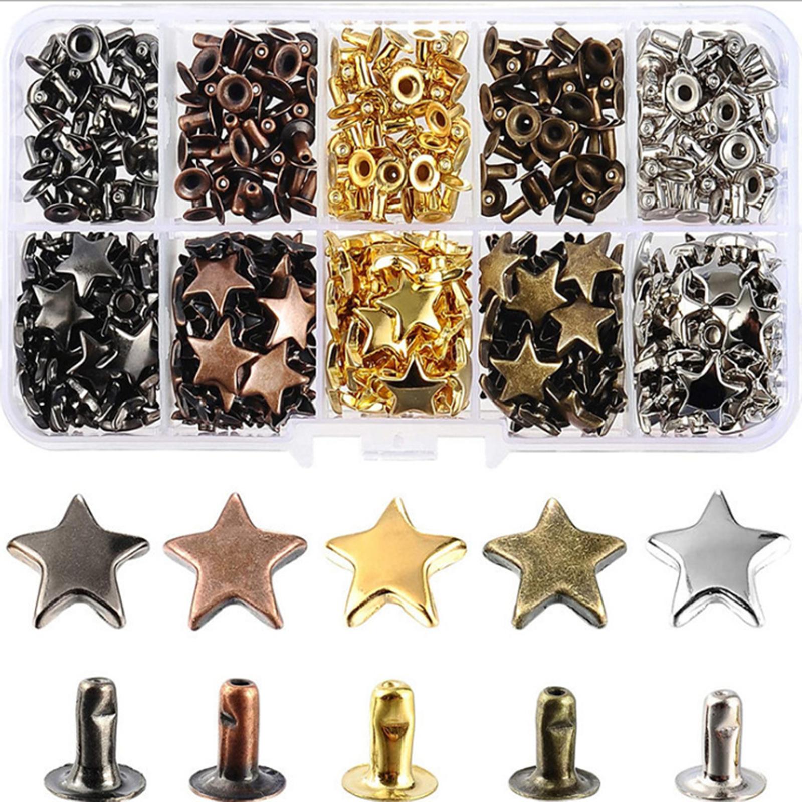 Stud Spike Rivet Craft Bag Leather Craft Accessories DIY Garment Rivets